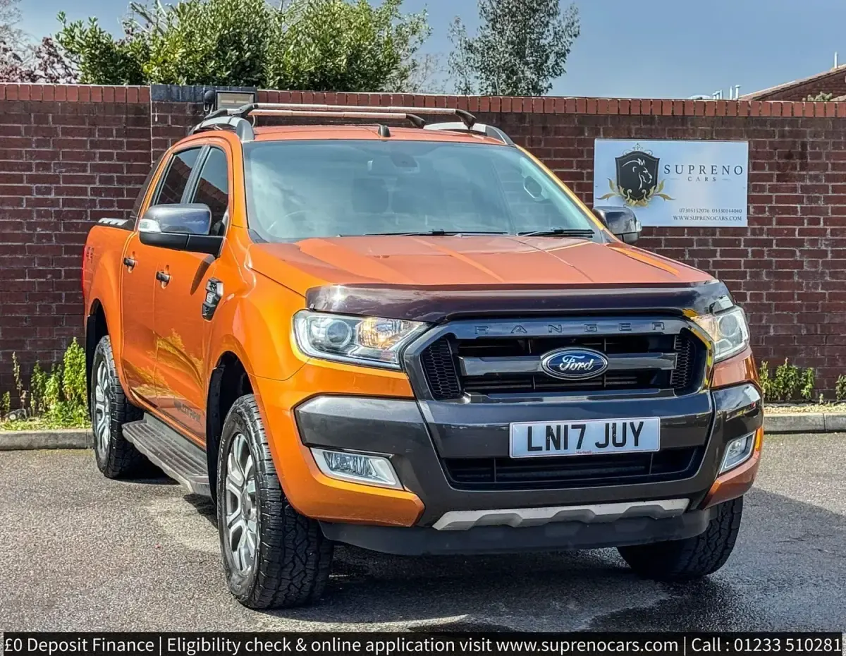 Used Ford Ranger Wildtrack 200 HP (147 kW) 2017 Orange Pickup