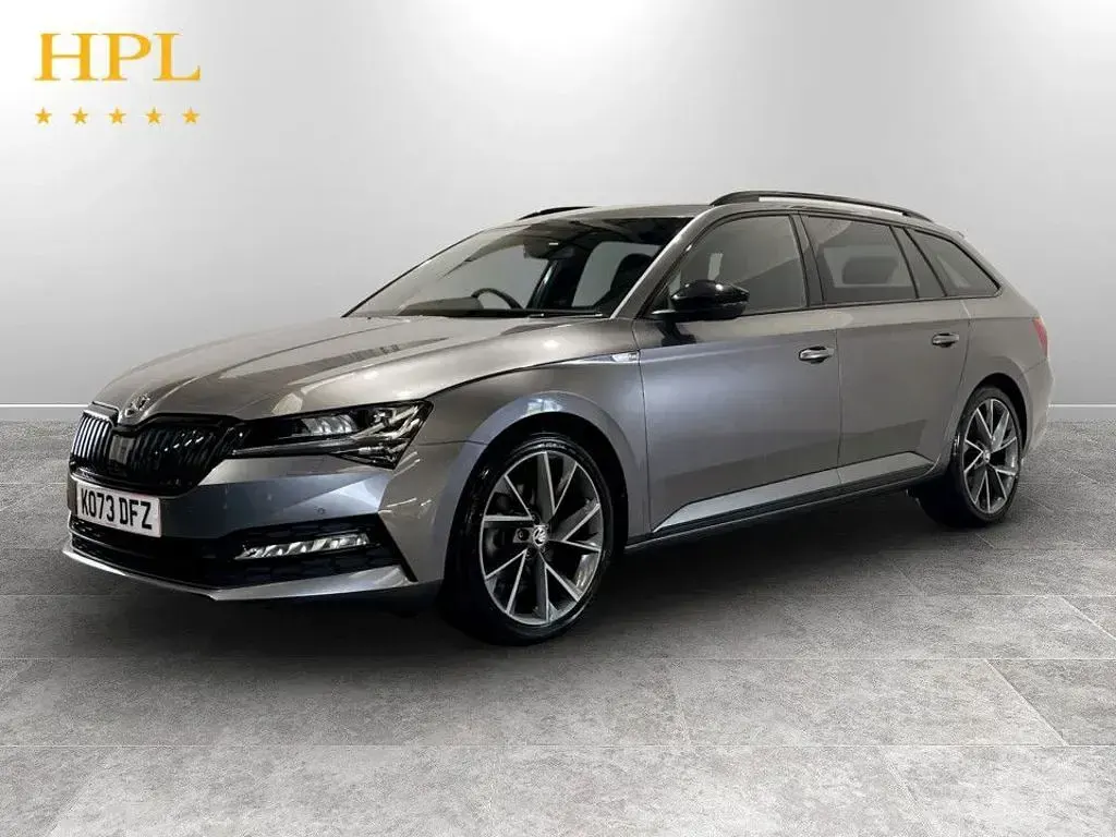 Used Skoda Superb SportlinePlus 150 HP (110 kW) 2024 Grey Estate