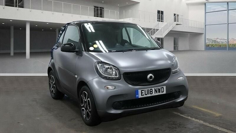 Black Used 2018 Smart ForTwo Coupé Premium Coupe | £6,495 (Good price) - Image 1/4