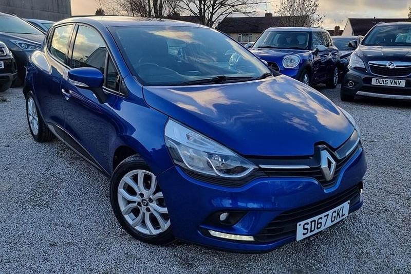 Used Renault Clio IV Dynamique 2017 Blue Hatchback