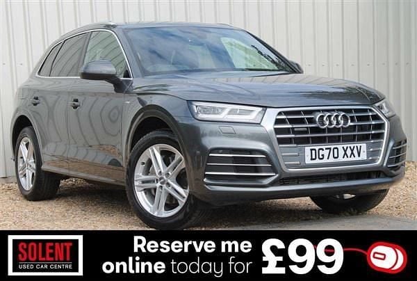 Grey Used 2020 Audi Q5 S-Line SUV | £19,990 (Super price) - Image 1/3