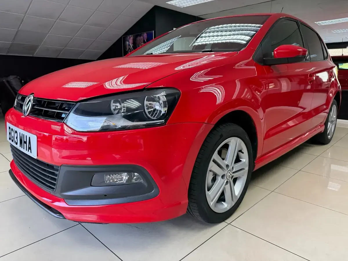 Used VW Polo R-line 2013 Red Hatchback