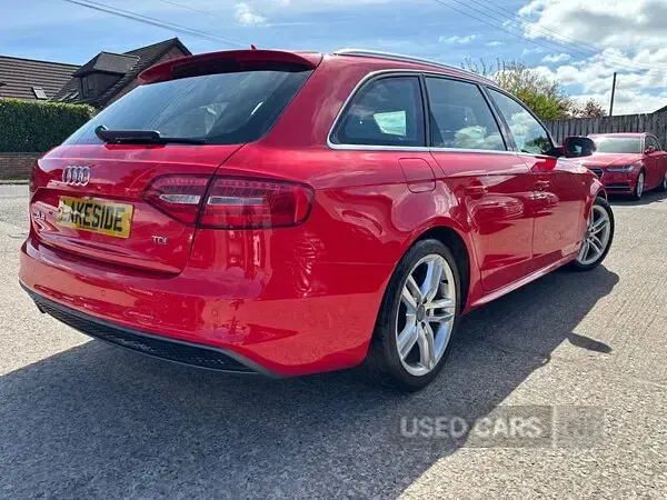 Used Audi A4 S-Line 150 HP (110 kW) 2015 Red Estate