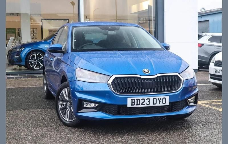 Blue Used 2023 Skoda Fabia SE L Hatchback | £14,859 (Fair price) - Image 1/4