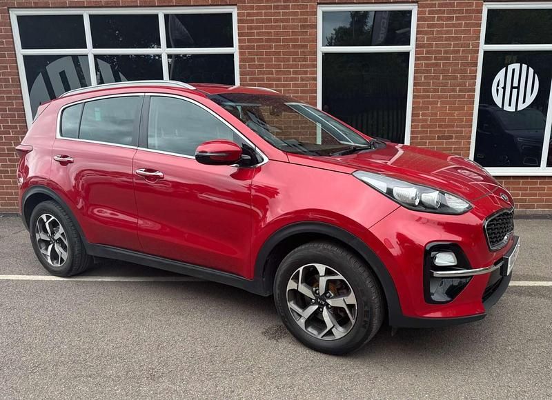 Red Used 2019 Kia Sportage SUV | £9,500 (Good price) - Image 1/4