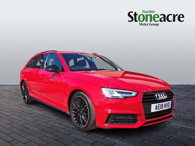 Red Used 2018 Audi A4 Black Edition Estate | £12,995 (Fair price) - Image 1/4