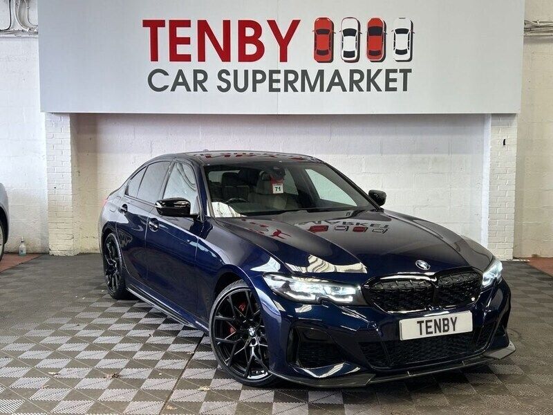 Blue Used 2021 BMW M340 M Sport Sedan | £28,795 (Good price) - Image 1/4