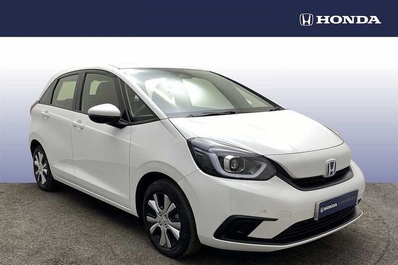 Platinum white Used 2021 Honda Jazz SR Hatchback | £16,990 (Fair price) - Image 1/4
