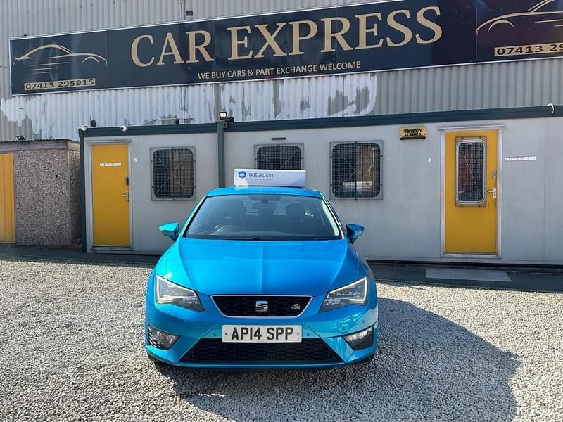 Used Seat Leon FR 2014 Blue Hatchback