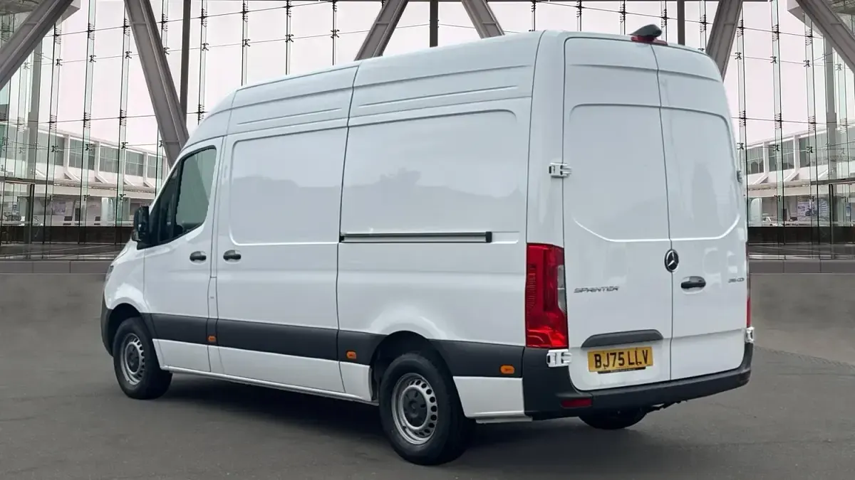 Used Mercedes Sprinter 150 HP (110 kW) 2025 White Van
