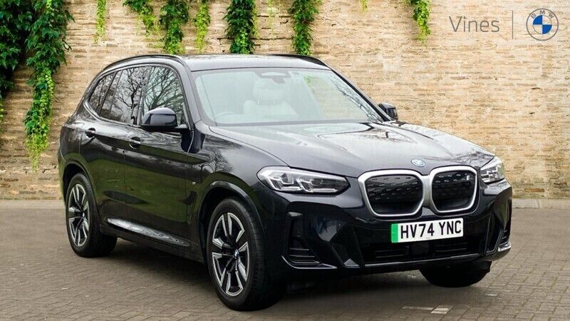 Black Used 2024 BMW iX3 M Sport SUV | £42,960 (A bit pricey) - Image 1/4