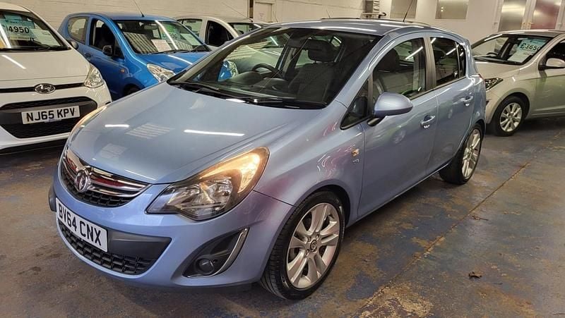 Used Vauxhall Corsa 69 HP (50 kW) 2014 Blue Hatchback