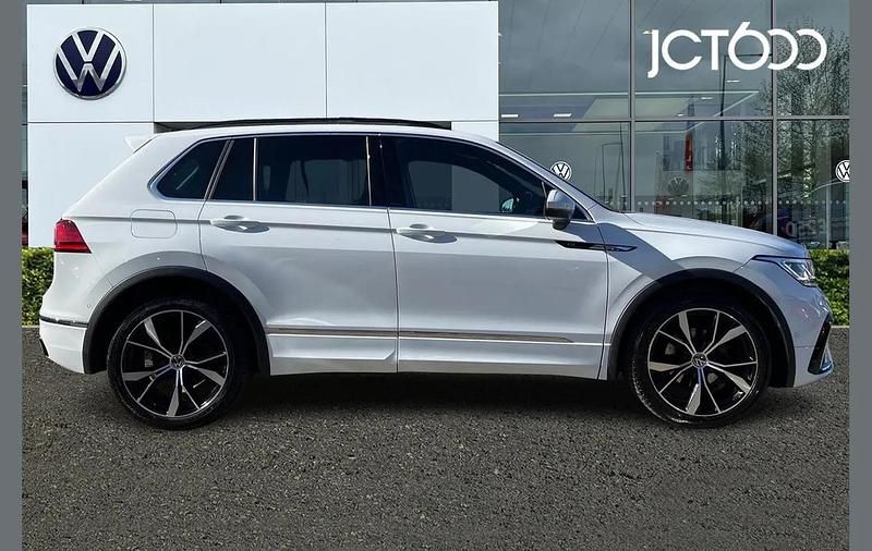 Used VW Tiguan R-line 150 HP (110 kW) 2022 White SUV