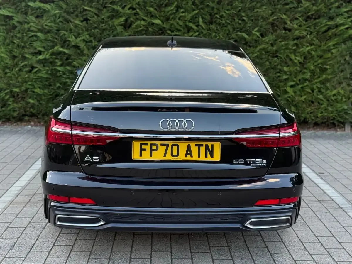 Used Audi A6 S-Line 2020 Black Sedan