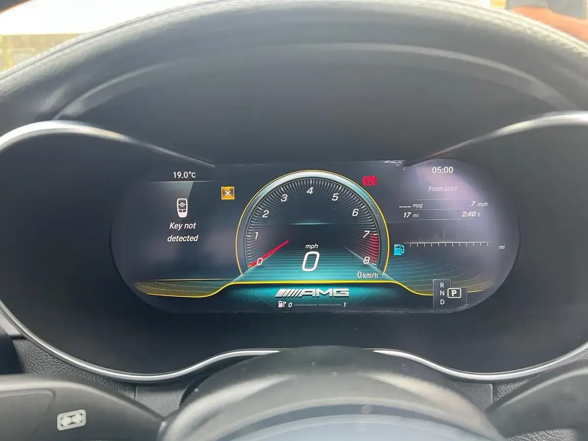 Used Mercedes C63 AMG 2019 Grey Sedan