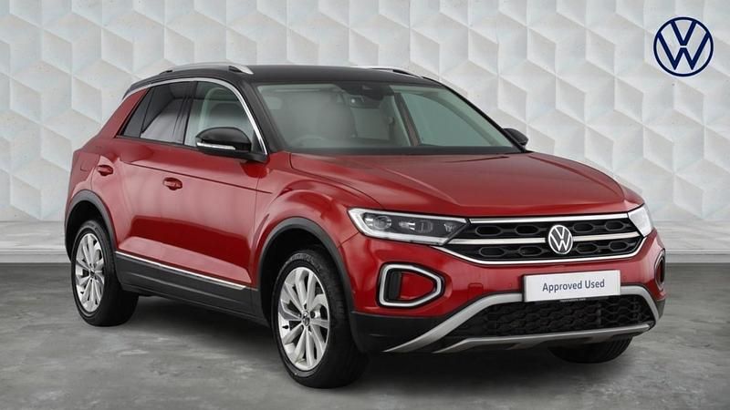 Used VW T-Roc Style 150 HP (110 kW) 2022 Red SUV