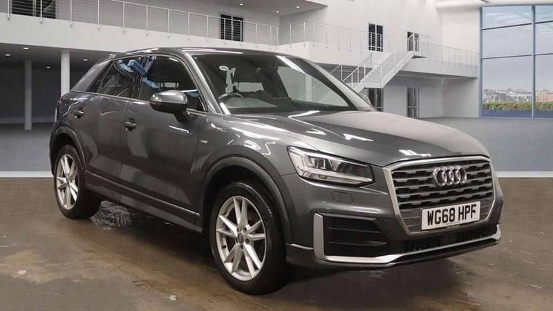 Grey Used 2018 Audi Q2 S-Line SUV | £11,500 (A bit pricey) - Image 1/4