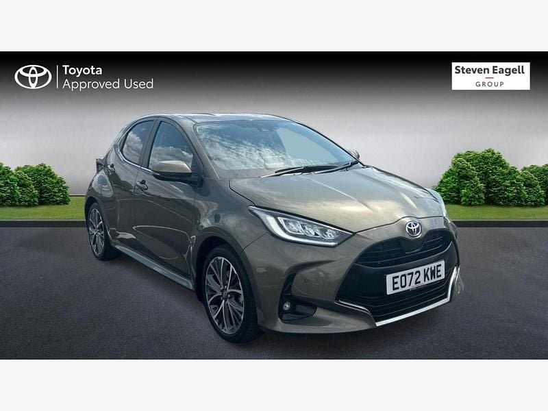 Bronze Used 2022 Toyota Yaris Hybrid Hatchback | £19,305 (A bit pricey) - Image 1/3