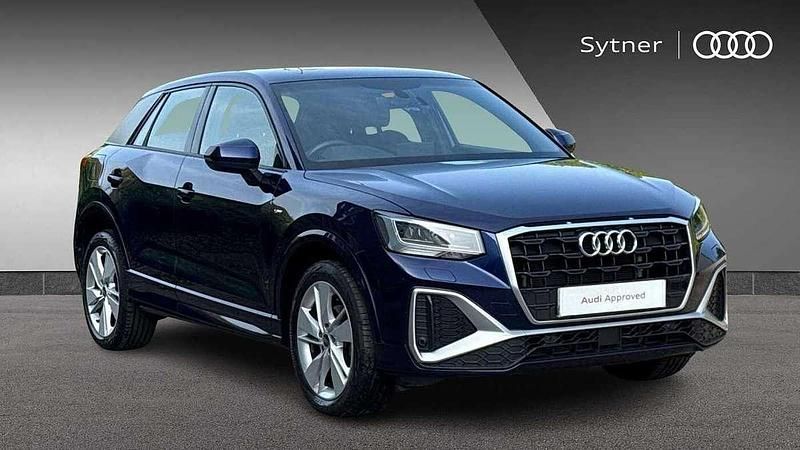 Blue Used 2022 Audi Q2 S-Line SUV | £22,000 (A bit pricey) - Image 1/4