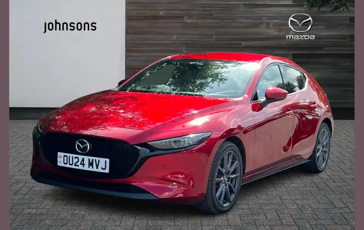 Usado Mazda 3 Exclusive-Line 120 HP (88 kW) 2024 Vermelho Citadino