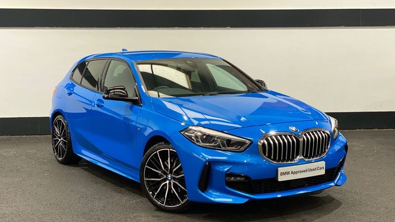Blue Used 2021 BMW 118 M Sport Hatchback | £20,500 (Fair price) - Image 1/4