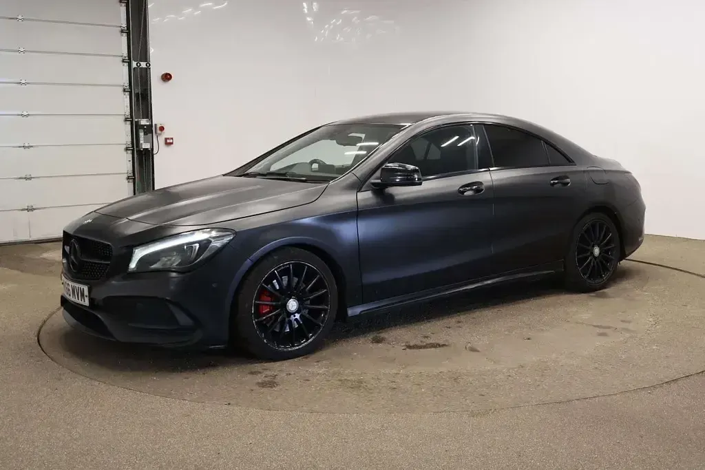 Used Mercedes CLA220 AMG line 2016 Silver Coupe
