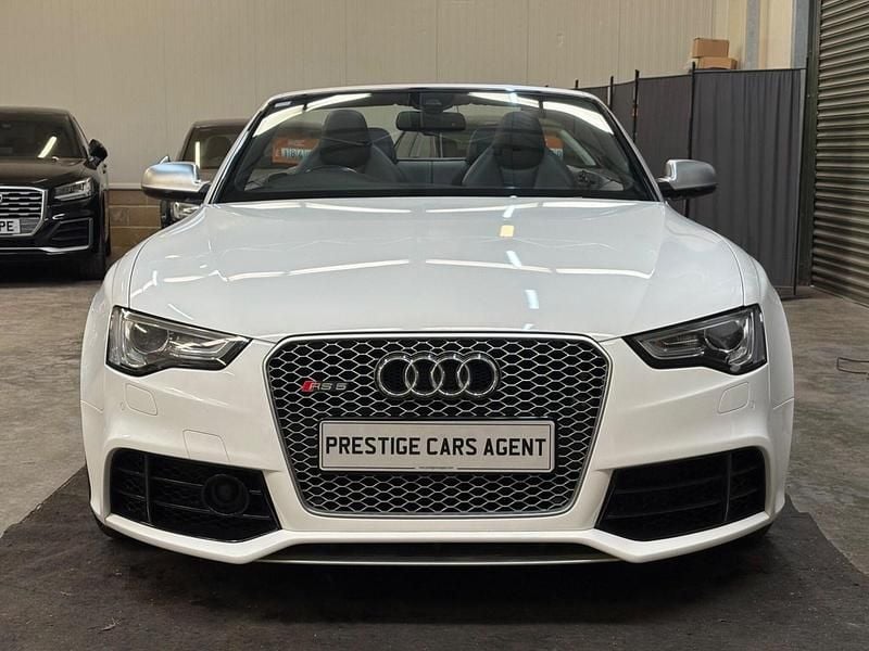 Used Audi RS5 Performance 450 HP (330 kW) 2014 White Cabriolet