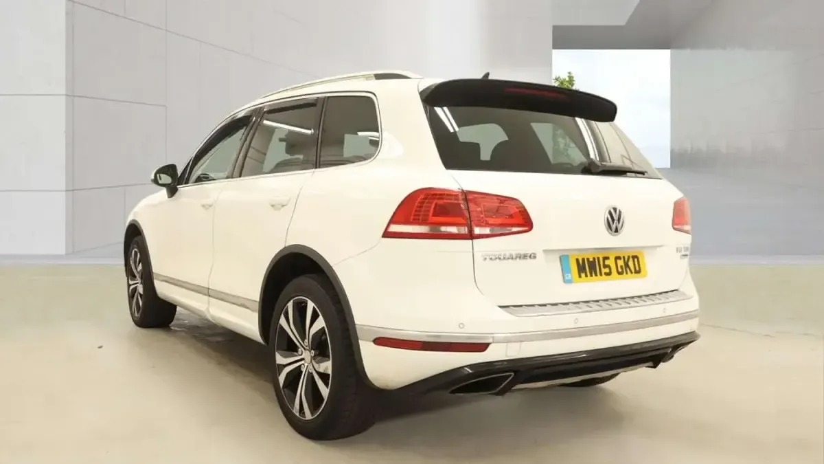 Used VW Touareg R-line 262 HP (192 kW) 2015 White SUV