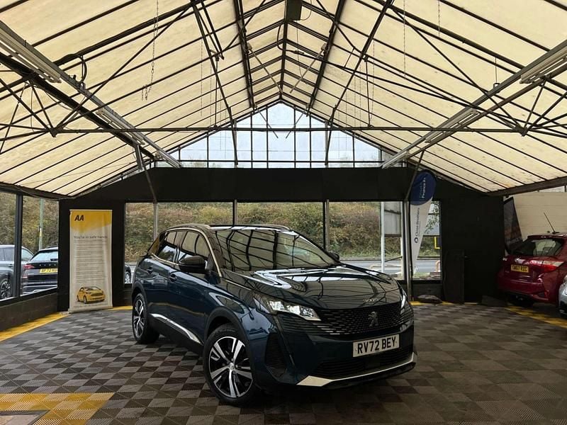 Blue Used 2022 Peugeot 3008 GT-line SUV | £14,395 (Fair price) - Image 1/3