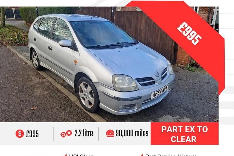 Used 2004 Nissan Almera Tino SE MPV | £995 - Image 1/1