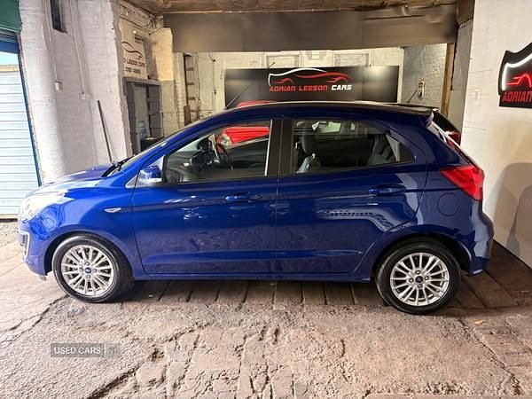 Used Ford Ka Plus Zetec 70 HP (51 kW) 2019 Blue Hatchback