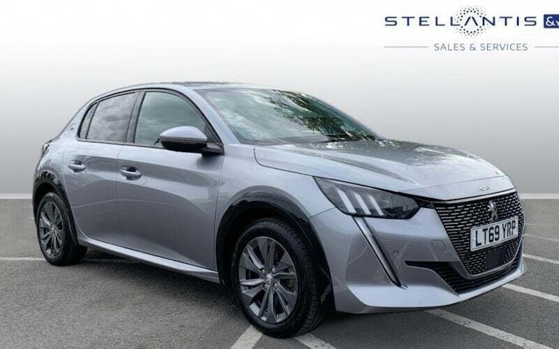 Grey Used 2020 Peugeot e-208 Allure Hatchback | £9,777 (Fair price) - Image 1/4
