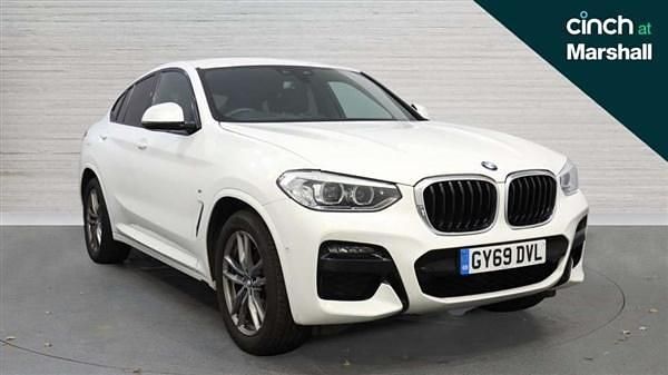 White Used 2019 BMW X4 M Sport SUV | £22,516 (Fair price) - Image 1/4