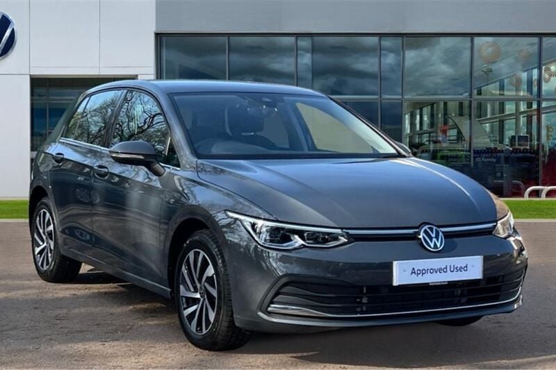 Dolphin grey metallic Used 2025 VW Golf VIII Style Hatchback | £24,058 (Good price) - Image 1/4