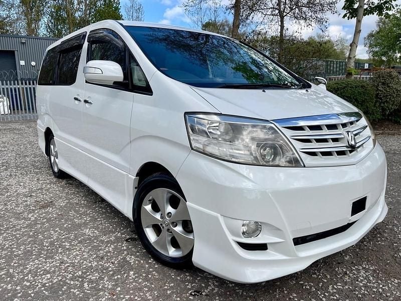 Used Toyota Alphard Edition 2008 Pearl white MPV