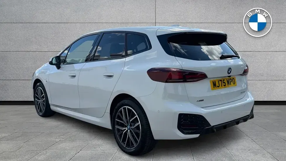 Used BMW 225 Active Tourer M Sport 242 HP (177 kW) 2025 White MPV