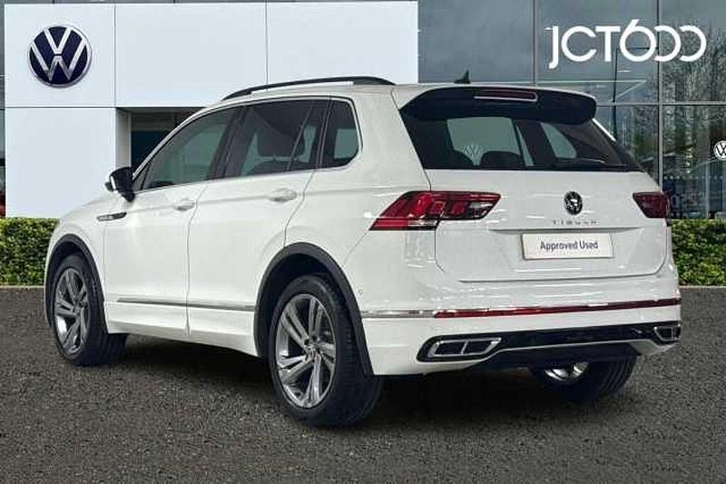 Used VW Tiguan R-line Edition 150 HP (110 kW) 2024 White SUV