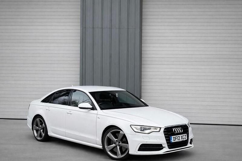 Used Audi A6 S-Line 245 HP (180 kW) 2012 White Sedan