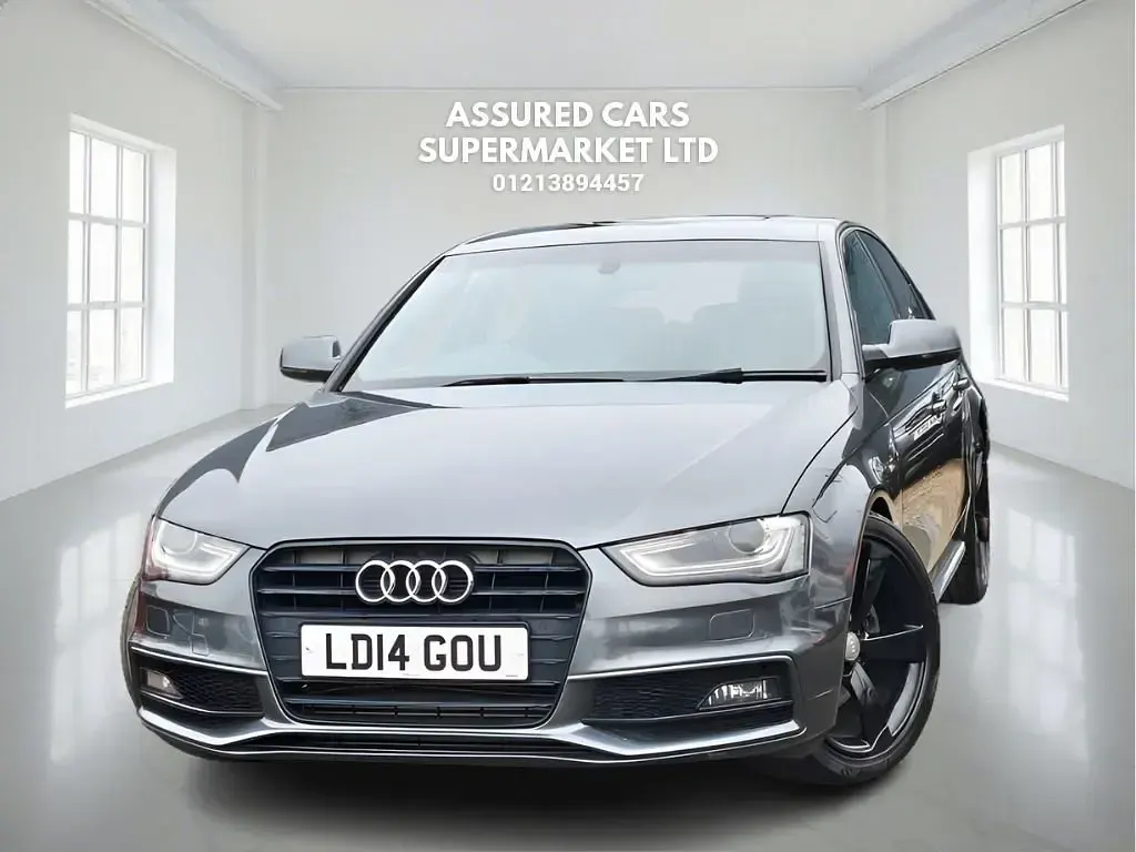 Used Audi A4 Black Edition 150 HP (110 kW) 2014 Grey Sedan