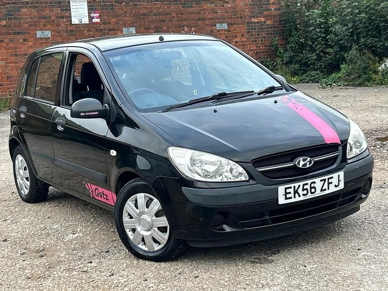 Black Used 2006 Hyundai Getz Hatchback | £899 (Fair price) - Image 1/4