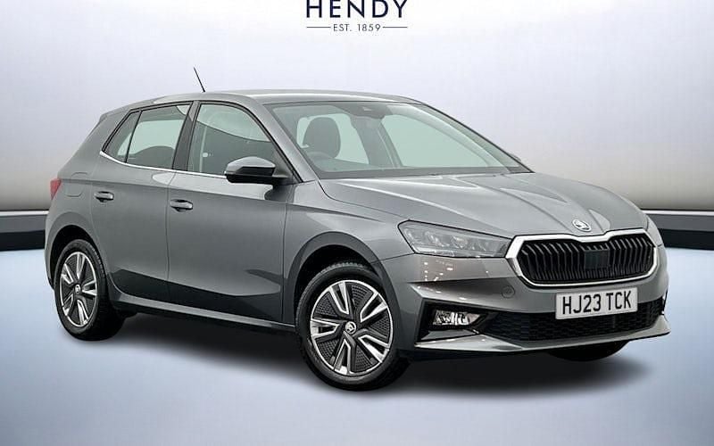 Graphite grey metallic Used 2023 Skoda Fabia SE L Hatchback | £14,899 (Fair price) - Image 1/4