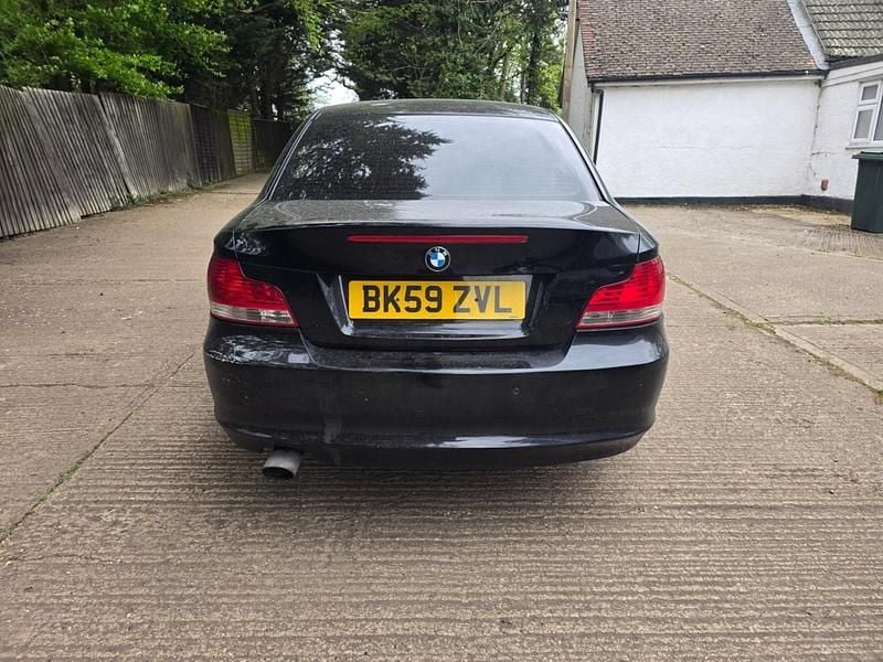 Used BMW 120 Coupé 2010 Black Coupe