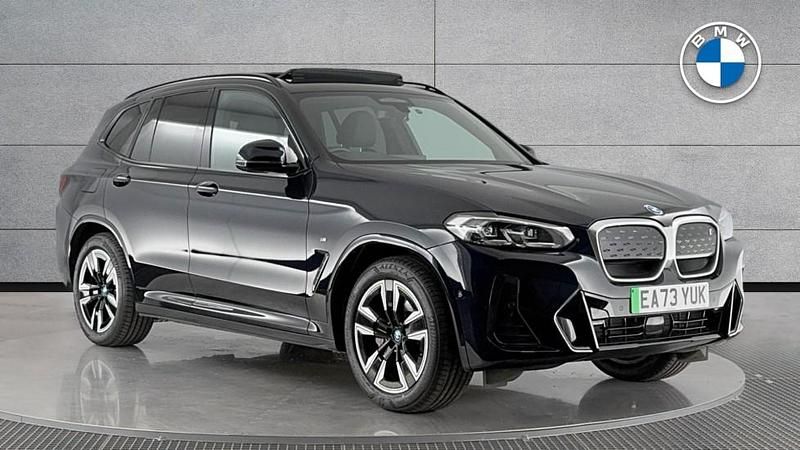 Black Used 2023 BMW iX3 M Sport SUV | £33,950 (Fair price) - Image 1/4