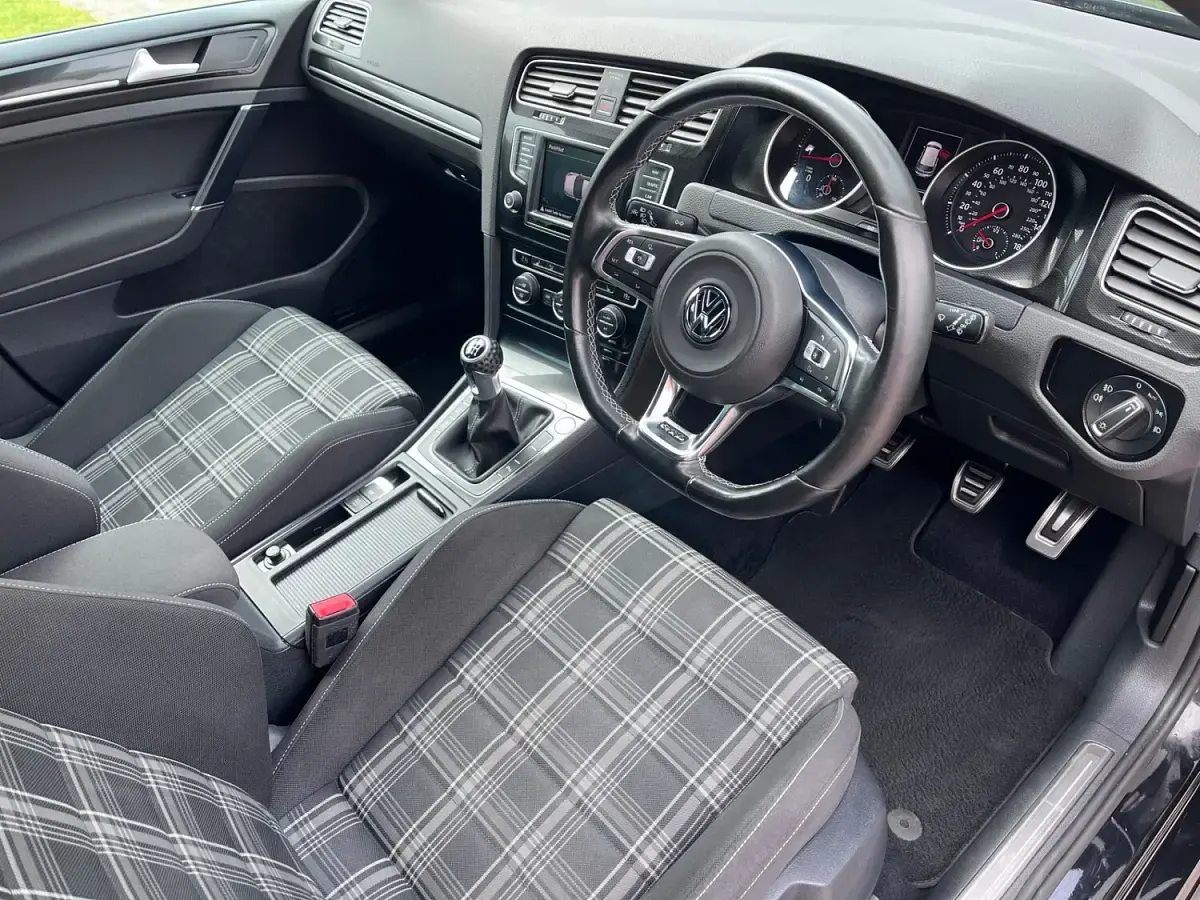 Used VW Golf VII GTD 2015 Black Hatchback
