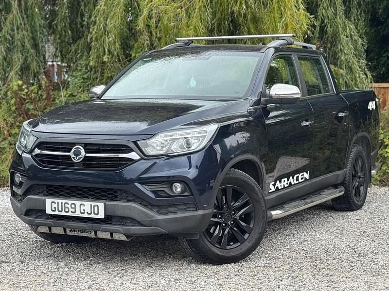 Used Ssangyong (KGM) Musso 181 HP (133 kW) 2019 Blue Pickup
