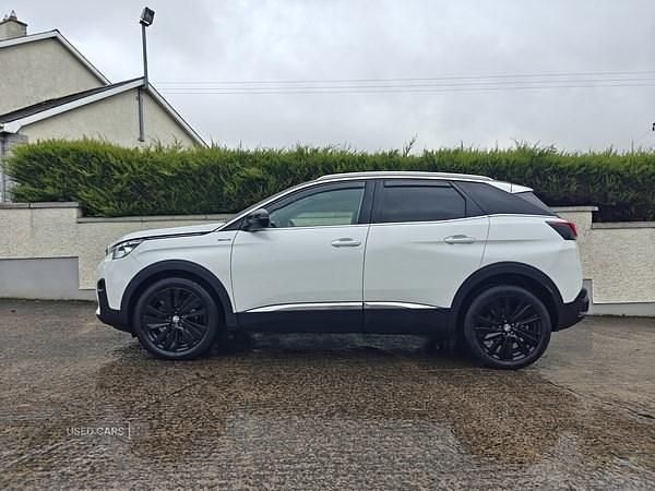 Used Peugeot 3008 Premium 2019 White Hatchback