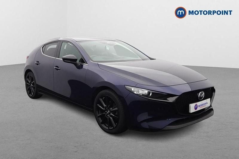 Blue Used 2025 Mazda 3 Homura-Line Hatchback | £18,899 - Image 1/4