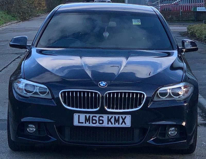 Used BMW 520 M Sport 2016 Black Sedan