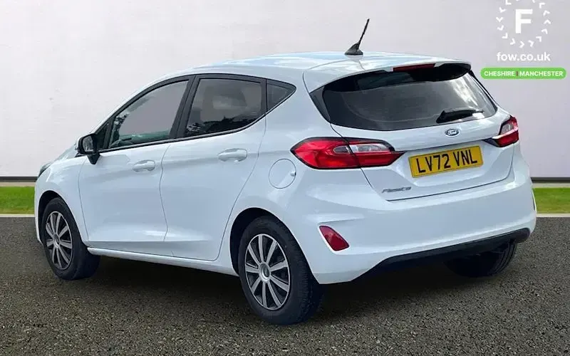 Used Ford Fiesta Trend 101 HP (74 kW) 2022 White Hatchback