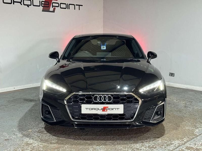 Used Audi A5 S-Line 163 HP (119 kW) 2020 Black Coupe